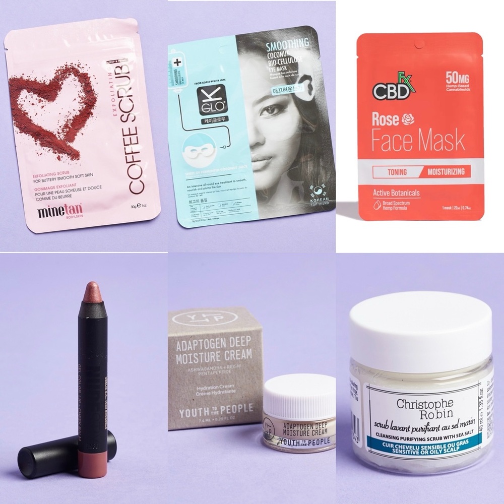 GLOSSYBOX BEST TIME OF THE YEAR BEAUTY BOX $85.00 VALUE (NEW WITH TAGS)